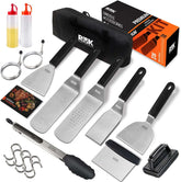Anti-Scalding Long Handle Flat Top Griddle Accessories Set